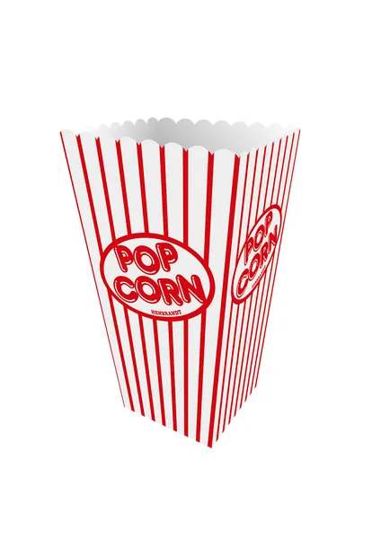 Henbrandt 10 Stück Popcorn Boxen Popcorntüten Rot, Pappe für Snacks Süßigkeitenbehälter Partytüten für Filmabend Kino Snack Retro Party Geburtstag Hochzeit Geschenke