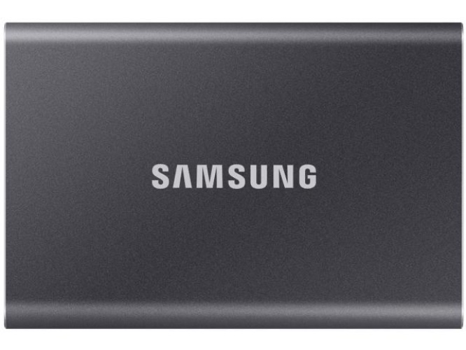 SAMSUNG T7 Portable SSD 2TB - Up to 1050 MB/s - USB 3.2 External Solid State Drive, Gray (MU-PC2T0T/AM)