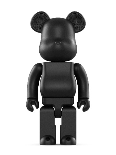 BearBrick Audio Black 