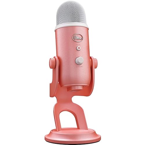 Logitech Blue Yeti Premium USB Gaming Microphone - Pink Dawn