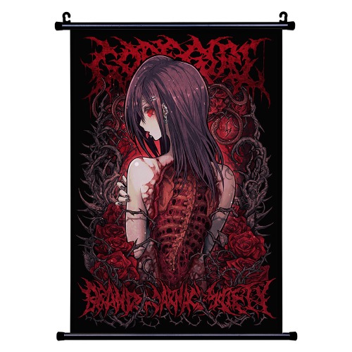 GORE-GIRL Open Wounds Wall Scroll