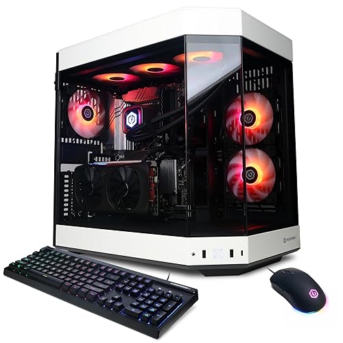 CyberPowerPC Gamer Xtreme VR Gaming PC, Intel Core i9-14900KF 3.2GHz, GeForce RTX 4070 Super 12GB, 16GB DDR5, 1TB PCIe Gen4 SSD, WiFi Ready & Windows 11 Home (GXiVR8080A37)
