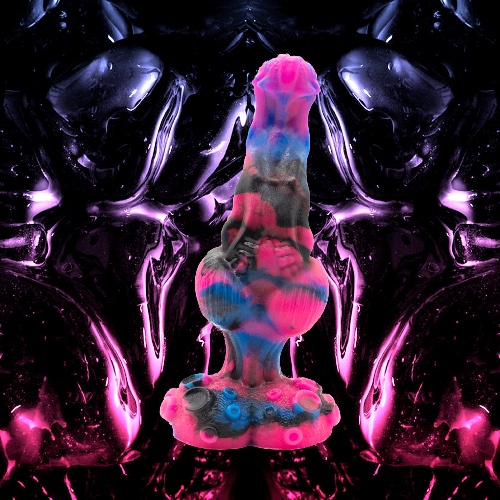 DOMINUS the Knotted Dildo - Add Suction Cup / Medium 00-50