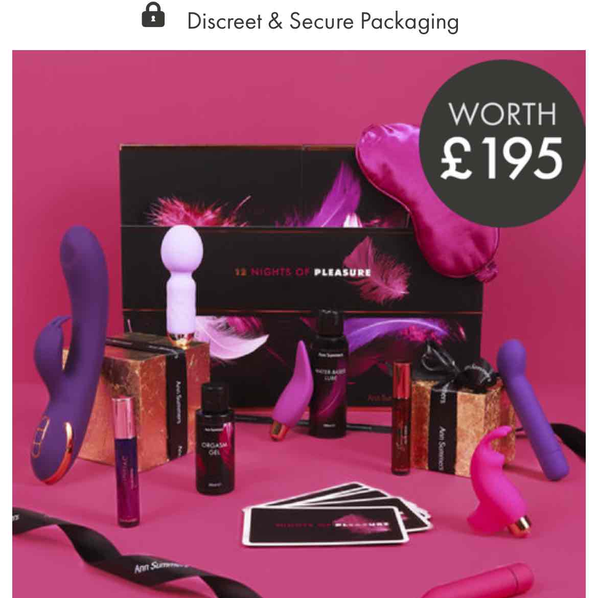 12 Nights of Pleasure Gift Set | Ann Summers