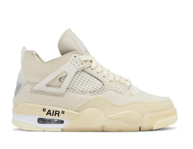 Buy Off-White x Wmns Air Jordan 4 Retro SP 'Sail' - CV9388 100 | GOAT CA