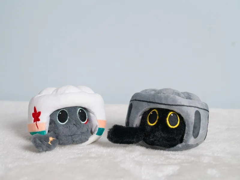 NEW Honkai Star Rail Cat Cake Plush, Ruan Mei&#39;s Creation, Trash Cake & Rice Dumpling, Gift Idea