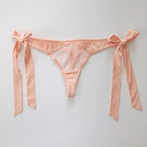 Marie Antoinette Peach thong