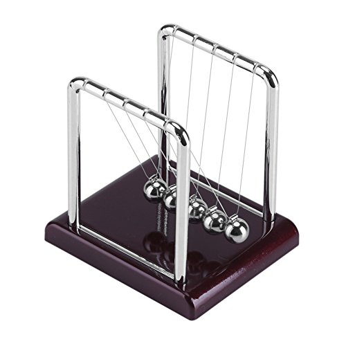 Newton Cradle Balance Ball - Pendulum Balance Balls Desk Toy Swinging Magnetic Ball Educational Science Office Decoration Stress Relief Gift