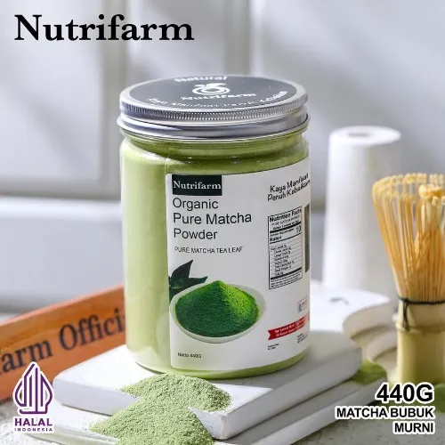 NUTRIFARM Pure Organic Matcha Powder 440G