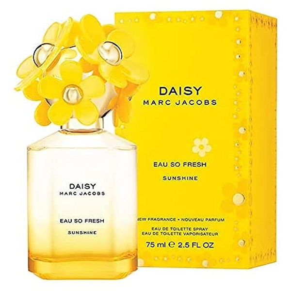 Marc Jacobs Daisy Eau So Fresh Sunshine Eau de Toilette Spray for Women, 2.5 Ounce
