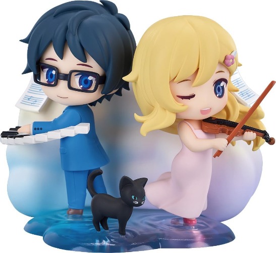 Shigatsu wa Kimi no Uso - Arima Kousei - Miyazono Kaori - Qset+ (Good Smile Arts Shanghai, Good Smile Company) - Brand New