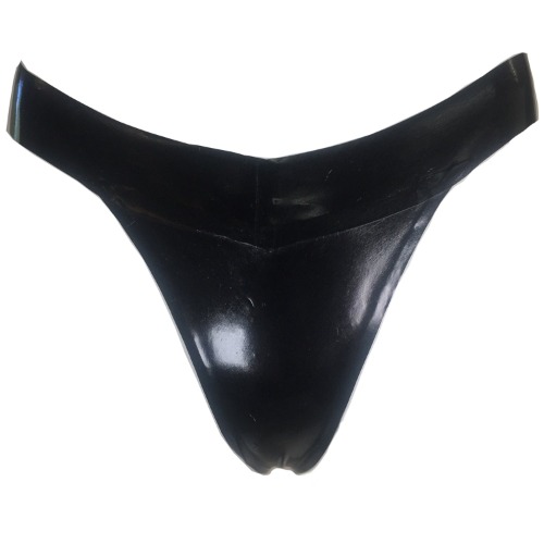 High Cut Thong - Essentially Vex | Black / Medium