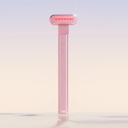 4-in-1 Radiant Renewal Skincare Wand with Red Light Therapy | Rose Gold