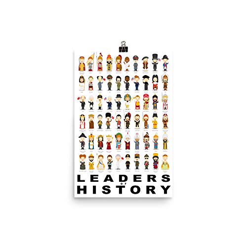 Leaders of History Poster (12" x 18") - 12" x 18"