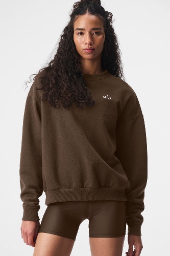 Accolade Crew Neck Pullover - Espresso | Espresso / S