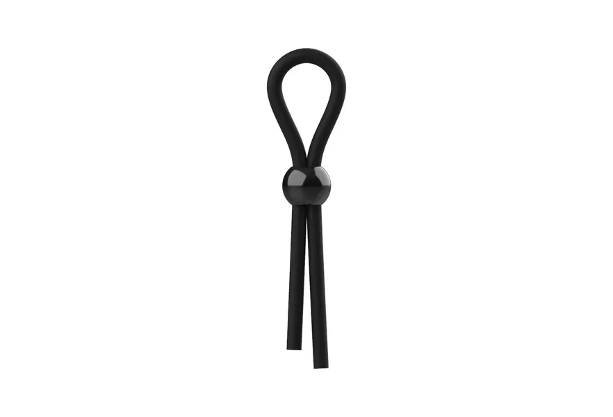 Loving Joy Cock Rings Silicone Adjustable Love Stamina Penis Erection Ring, Black