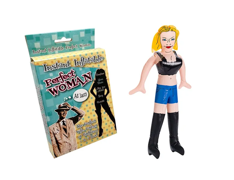 Diabolical Gifts DP0561 Inflatable Perfect Woman, Multi-Colored, One Size