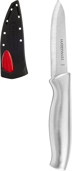 Farberware Edgekeeper Self-Sharpening Paring Knife, 3.5-Inch, Stainless