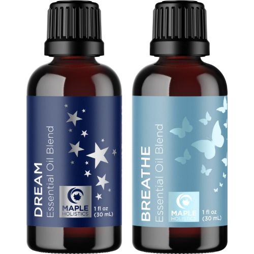 Dream and Breathe Essential Oil Blend Set - 1 OZ