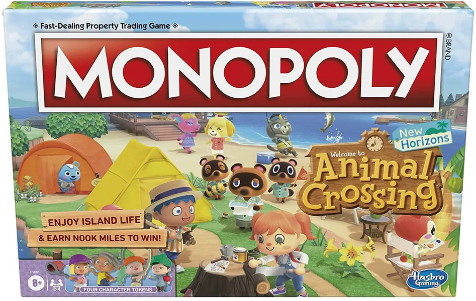Monopoly: Animal Crossing Board Game [In Stock, Ship Today]