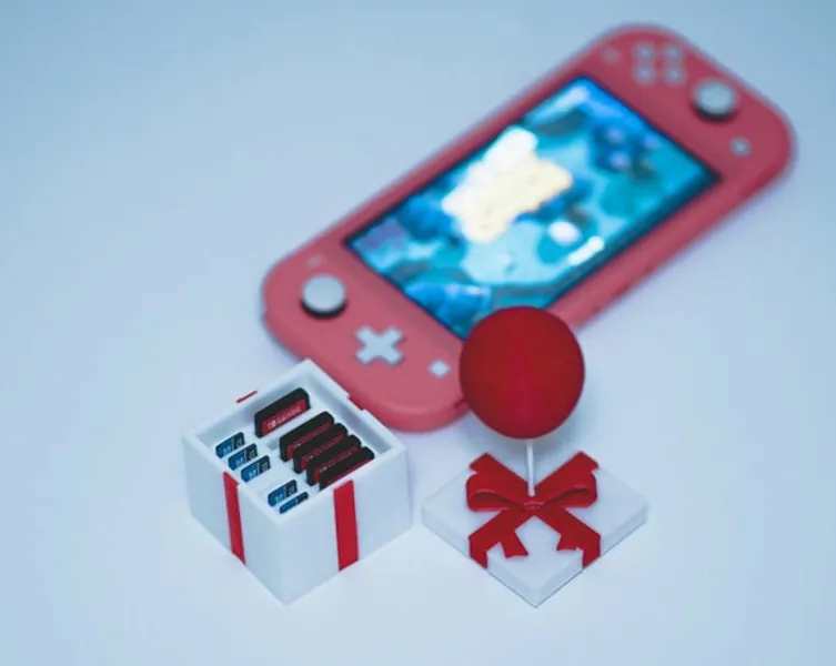 Animal Crossing Balloon Present Box  Trinket or Nintendo Game | Etsy