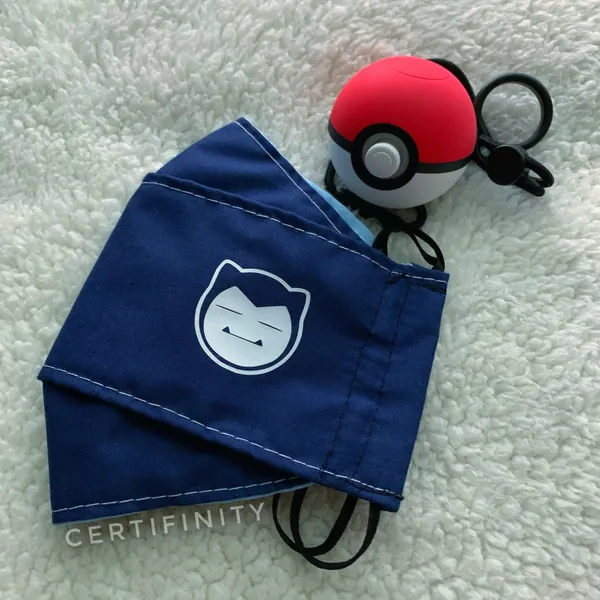 Snorlax Face Mask
