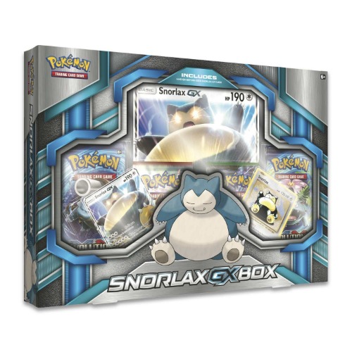 Pokemon TCG: Snorlax GX Box Card Game - 