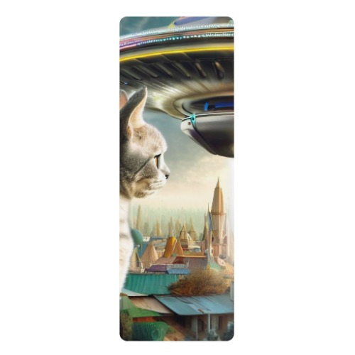 Astrocat Encounter Yoga Mat - 24” x 68”