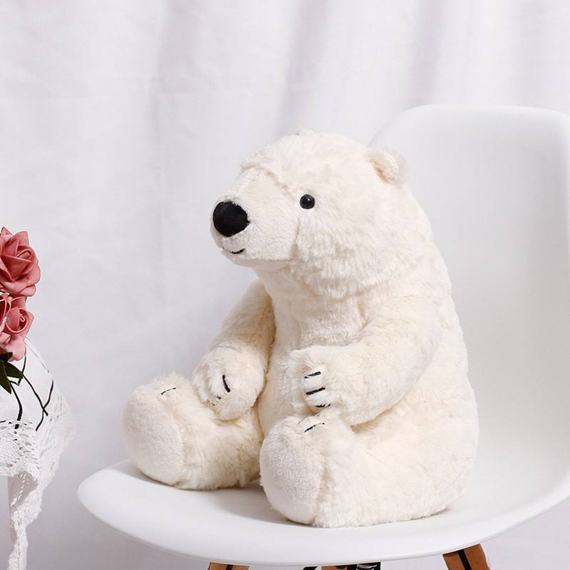 Adorable Plush Polar Bear Toy - 1 / 35cm