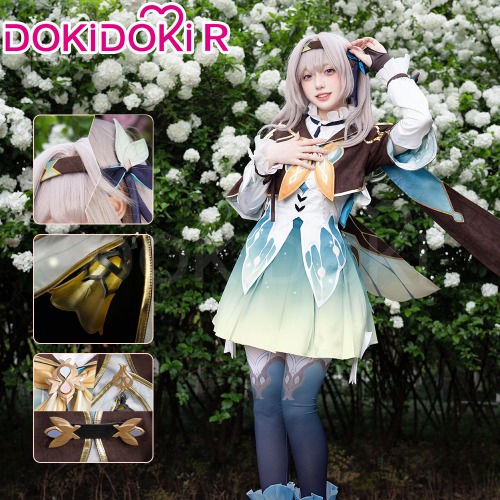 Dokidoki-R Game Honkai: Star Rail Cosplay Firefly Costume | Costume Only-M-Order Processing Time Refer to Description Page