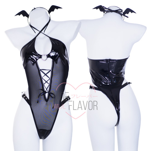 Sheer Succubus Bodysuit - Black / XL/2XL