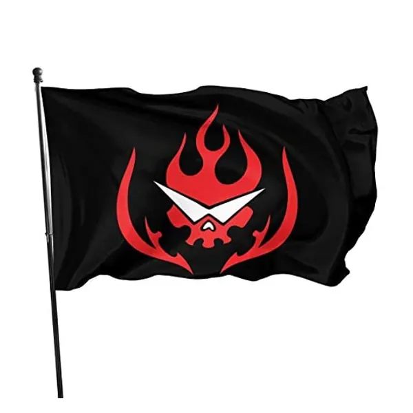 
                            Oaqueen 3x5 Foot Flag Gurren Lagann Flag Vivid Color and UV Fade Resistant with Brass Grommets 3 X 5 Feet 3x5'' Flag
                        