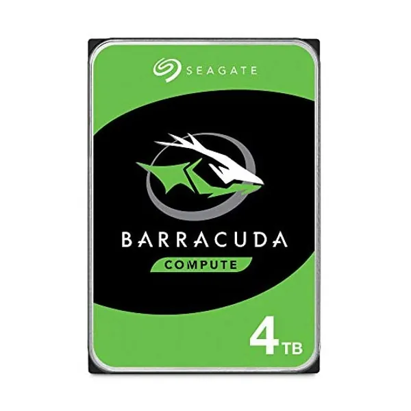 
                            Seagate BarraCuda 4TB Internal Hard Drive HDD – 3.5 Inch SATA 6 Gb/s 5400 RPM 256MB Cache for Computer Desktop PC – Amazon Exclusive - Frustration Free Packaging (ST4000DMZ04)
                        