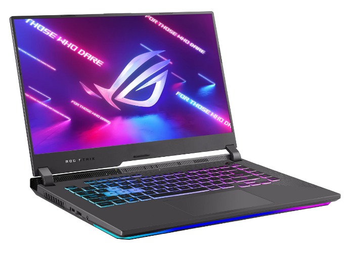 ASUS ROG Strix G15 (2022) Gaming Laptop, 15.6"  300Hz IPS FHD Display, NVIDIA GeForce RTX 3050, AMD Ryzen 7 6800H, 16GB DDR5, 1TB SSD, RGB Keyboard, Windows 11 Home, G513RC-IS74,Gray