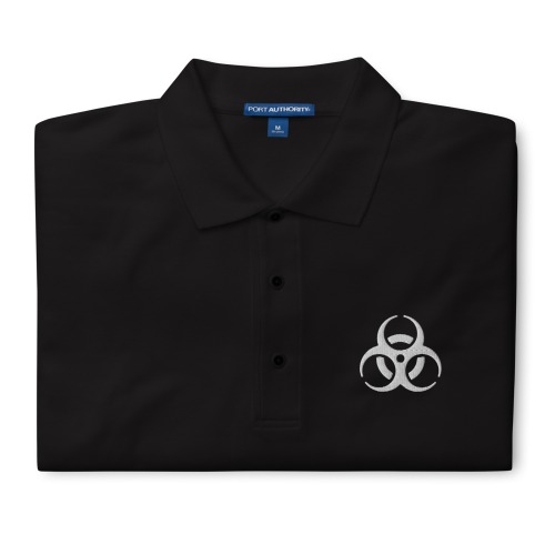 BIOHAZARD E POLO SHIRT | Mono / S