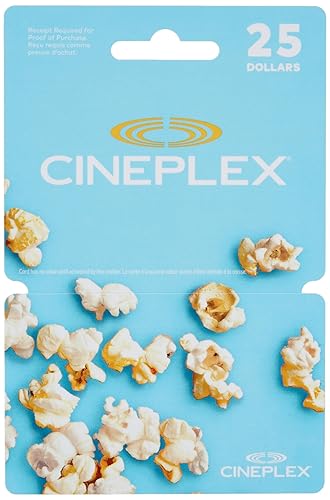 Cineplex Gift Card - 25 - Standard
