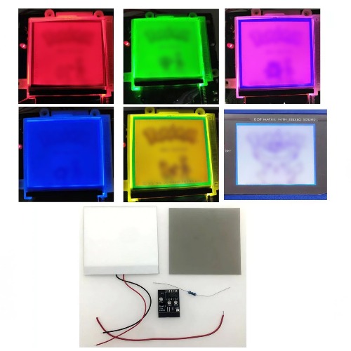 Nintendo Game Boy Original DMG-01/Pocket Bivert Chip & Backlight Mod Kit | Green