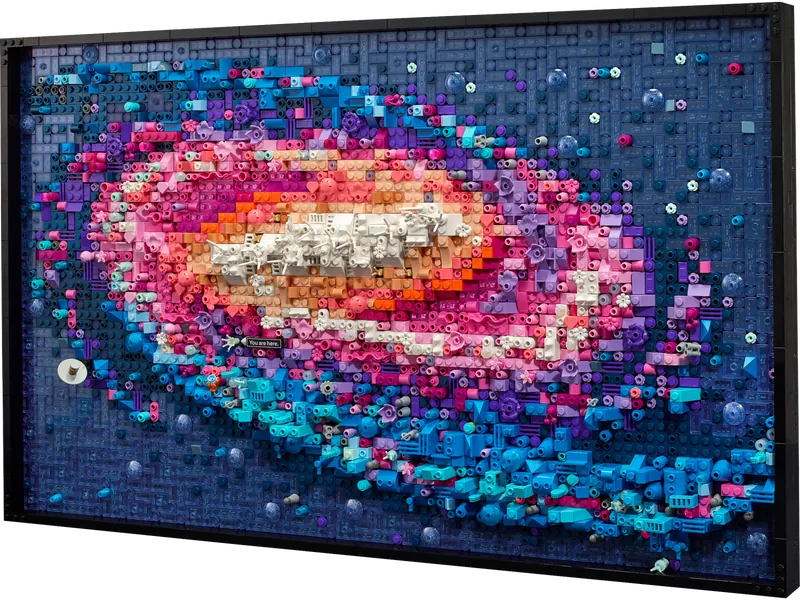 Milky Way LEGO Art