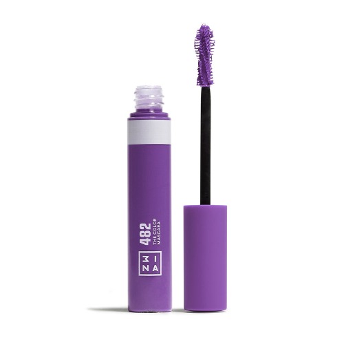 Purple mascara