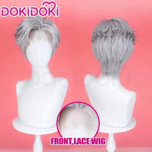 【 Front Lace】DokiDoki Game Love and Deepspace Cosplay Qinche Wig Cosplay Qin Che Men Short Sliver | Front Lace Wig-Order Processing Time Refer to Description Page
