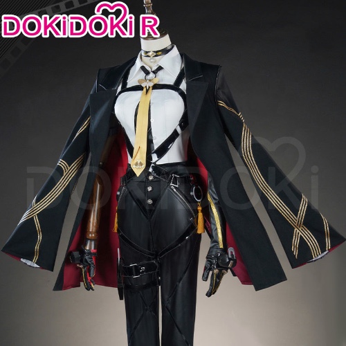 【Size S-2XL】Dokidoki-R Game Zenless Zone Zero Cosplay Evelyn Chevalier Costume ZZZ | M-Order Processing Time Refer to Description Page