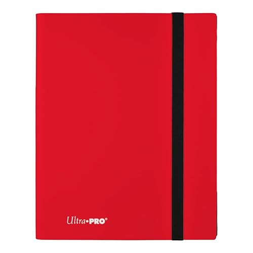 Ultra Pro E-15146 Eclipse 9-Pocket PRO-Binder-Apple Red - Apple Red