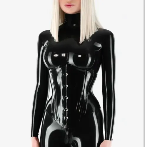 latex corset