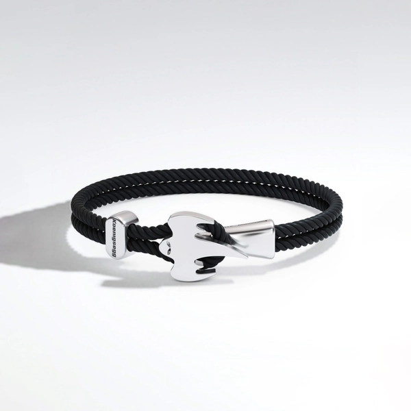 Ghost braided bracelet - Silver