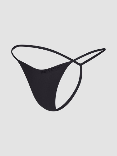 NEW Microfiber G-String Panty in Black | SAVAGE X FENTY