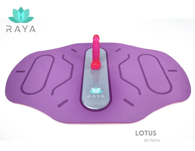 The Lotus by Raya -  Suction Cup Dildo Mount Mat - Enjoy the ultimate hands free ride - Take control of your pleasure like never before
