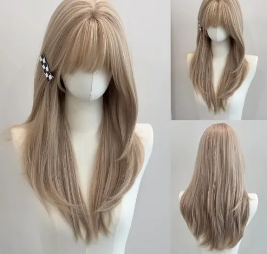 pretty blond wig