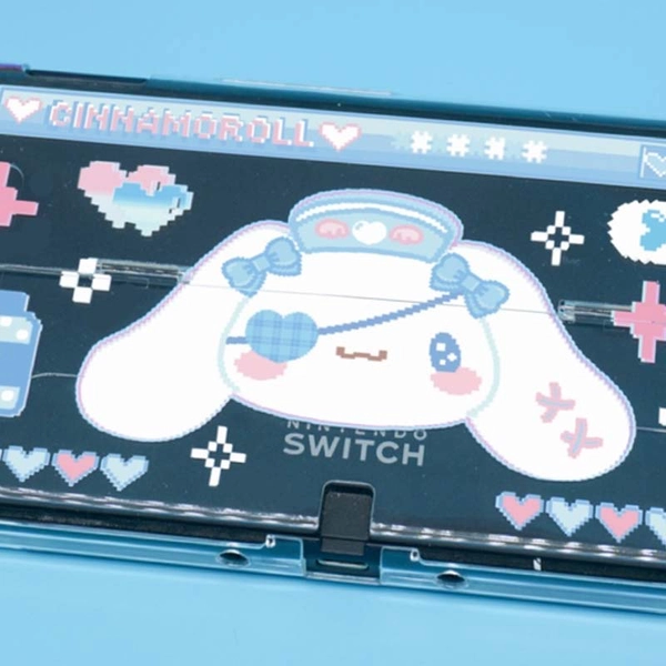 Cinnamoroll Switch OLED Case Kickstand Compatible Hard Shell Case - Switch / Game Console Cover