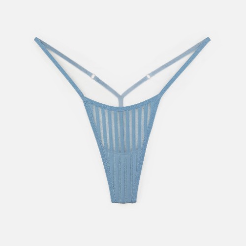 Vertigo Micro-G Thong Denim Blue - M / Denim Blue
