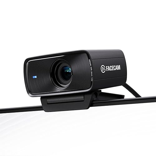 Elgato Facecam MK.2 – Webcam prémium Full HD para Streaming, Juegos, videoconferencia, grabación, Imagen HDR, Sensor Sony, Control PTZ – Funciona con OBS, Zoom, Teams, etc., para PC/Mac - Facecam MK.2